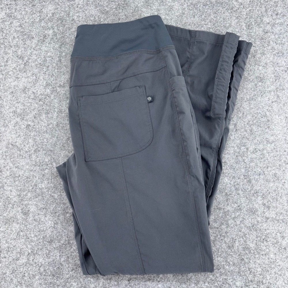 Mountain Hardwear Dynama Pant Womens Medium Gray Hiking Travel Trousers OL7023